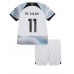 Cheap Liverpool Mohamed Salah #11 Away Football Kit Children 2022-23 Short Sleeve (+ pants)